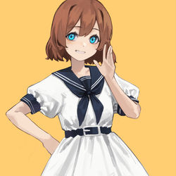 This is a pixiv picture whose title is 課題.