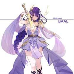 This is a pixiv picture whose title is Zeus Baal.