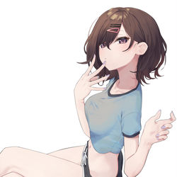 This is a pixiv picture whose title is まどか.