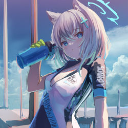 This is a pixiv picture whose title is シロコ.