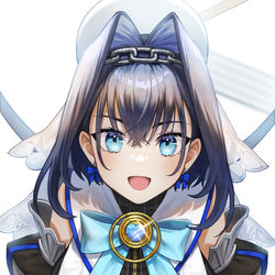 This is a pixiv picture whose title is Kronii.