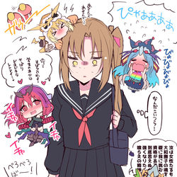 This is a pixiv picture whose title is しゅ轟キャラ☆.