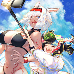 This is a pixiv picture whose title is 夏のひととき✨.