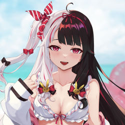 This is a pixiv picture whose title is 夜見♡.