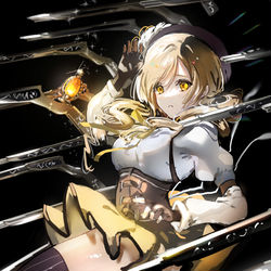This is a pixiv picture whose title is 巴マミ.