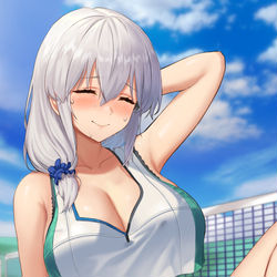 This is a pixiv picture whose title is ☺️💦.
