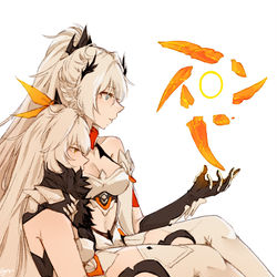 This is a pixiv picture whose title is distraction.