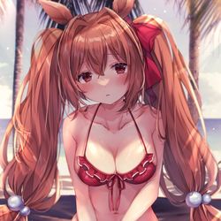 This is a pixiv picture whose title is 水着ダスカ.