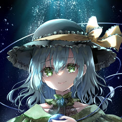 This is a pixiv picture whose title is 恋の瞳.
