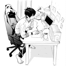 This is a pixiv picture whose title is よそ見はダメ。.
