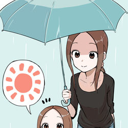 This is a pixiv picture whose title is からかい上手の（元）高木さん.