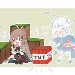 This is a pixiv picture whose title is いたずら.