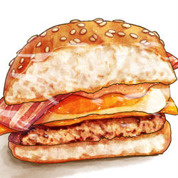 This is a pixiv picture whose title is 月の断面図.