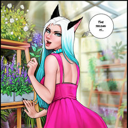 This is a pixiv picture whose title is Lilu...Part 3..