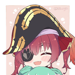 This is a pixiv picture whose title is Hug!.