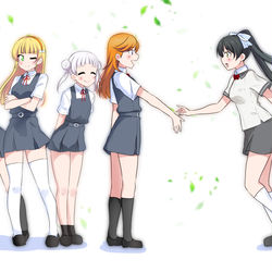 This is a pixiv picture whose title is 結ばれる想い.