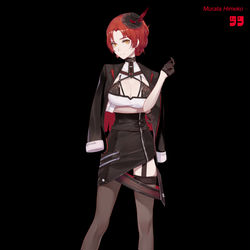 This is a pixiv picture whose title is 姬子.