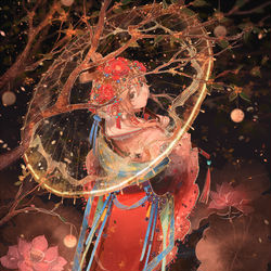 This is a pixiv picture whose title is 21年中秋快乐~.