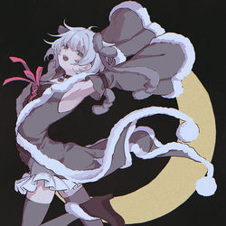This is a pixiv picture whose title is 🌙.