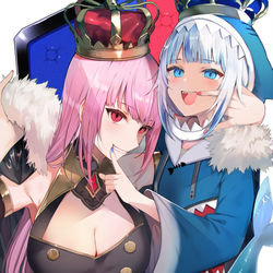 This is a pixiv picture whose title is 👑.