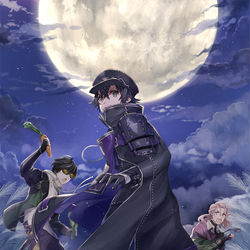 This is a pixiv picture whose title is 兎追いし団子の里.