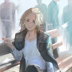 This is a pixiv picture whose title is マイキー.
