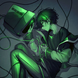 This is a pixiv picture whose title is cord.