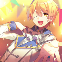 This is a pixiv picture whose title is 闇落ちワンダショ.