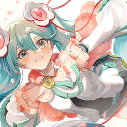 This is a pixiv picture whose title is flower.