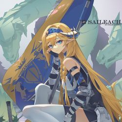 This is a pixiv picture whose title is 琴柳SAILEACH.