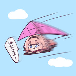 This is a pixiv picture whose title is 落下するンゴ.