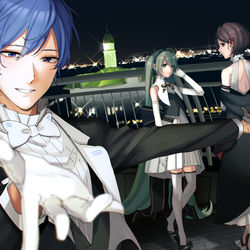 This is a pixiv picture whose title is 初音ミクシンフォニー2021横浜！！.