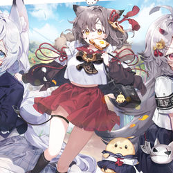 This is a pixiv picture whose title is 【アズールレーン】 登校.