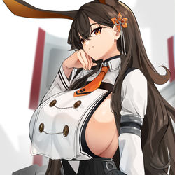 This is a pixiv picture whose title is Chikuma.