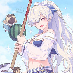This is a pixiv picture whose title is 水着アナスタシア2.