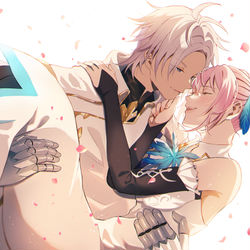 This is a pixiv picture whose title is クリアしました.