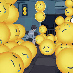 This is a pixiv picture whose title is 消えない.