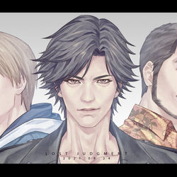 This is a pixiv picture whose title is ロストジャッジメント.