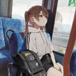 This is a pixiv picture whose title is 行くあてなんて無いけど.