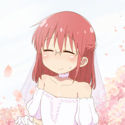 This is a pixiv picture whose title is ウエディング小林さん.