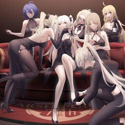 This is a pixiv picture whose title is 七周年贺.