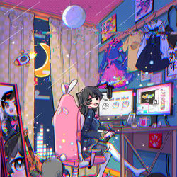 This is a pixiv picture whose title is ひとつのカオス.