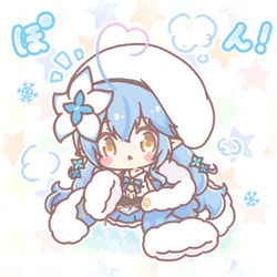 This is a pixiv picture whose title is ちびラミィちゃん❄.