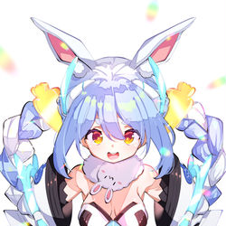 This is a pixiv picture whose title is 楽園追ペコ.
