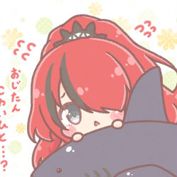 This is a pixiv picture whose title is ひょっこり❤️‍🔥.
