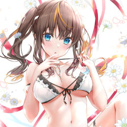 This is a pixiv picture whose title is 水着.