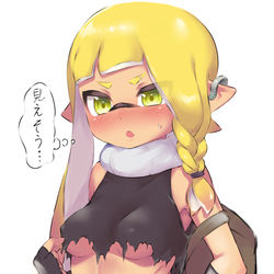This is a pixiv picture whose title is スプラ３のイカちゃん.