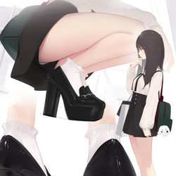 This is a pixiv picture whose title is あにおたガール.