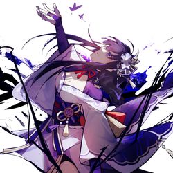 This is a pixiv picture whose title is 于此浮世中，不独入寝可成梦.