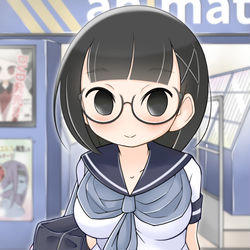 This is a pixiv picture whose title is きゅるりんとおでかけ.
